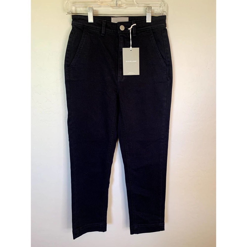 Everlane | Navy "The Slim Leg Crop Pant" Size 0